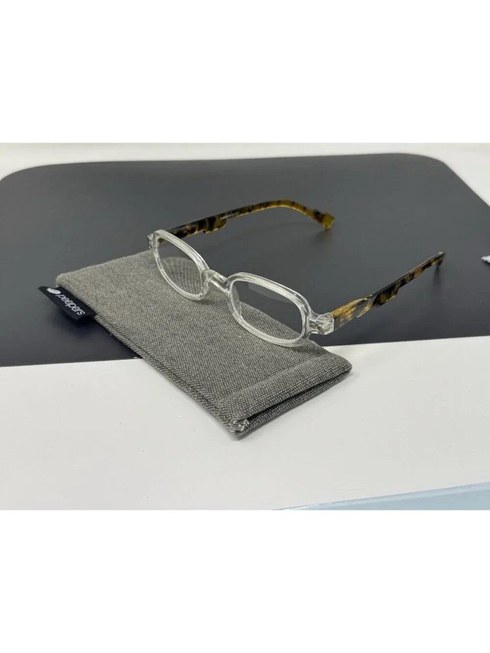 Peepers # 417 Reading Glasses +2.00 Clear Tortoise